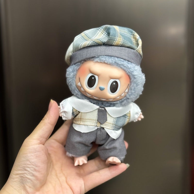 Ropa de Invierno para Muñecas Labubu de 17cm – Sets Calientitos y Adorables (Muñeca no incluida)