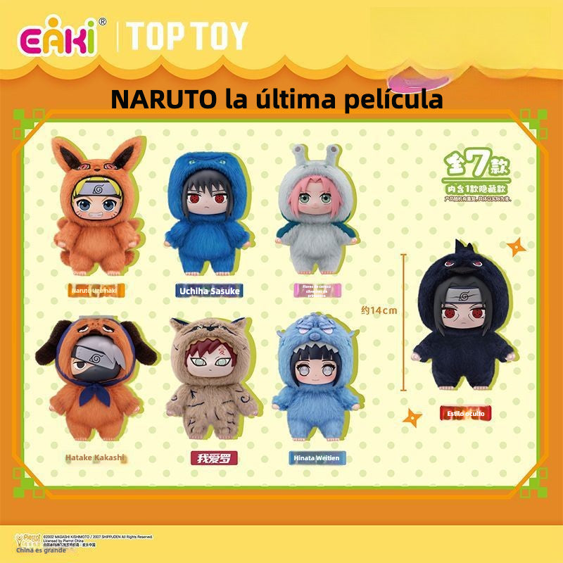 Caja Sorpresa De Personajes De Naruto