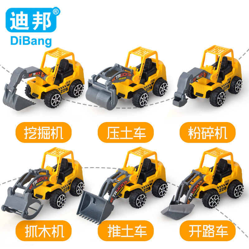 Excavadora de Juguete para Niños – Vehículo de Construcción pequeño