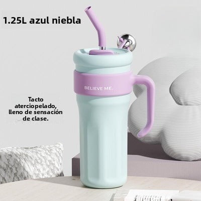 Vaso Térmico de Acero Inoxidable para Chicas | Gran Capacidad y Diseños Lindos