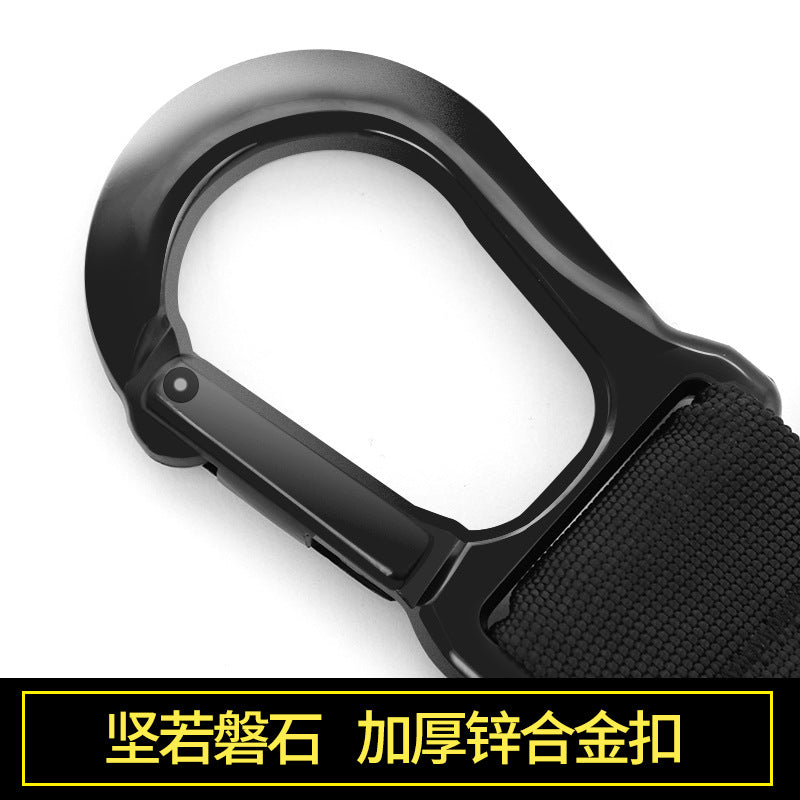 Gancho de aleación reforzada del PC-TRX Cinturón de Suspensión, diseñado para máxima seguridad y resistencia durante el entrenamiento de fuerza.