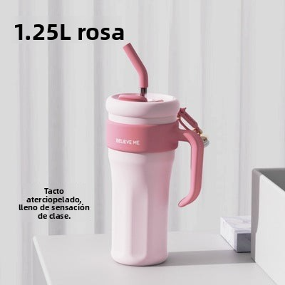 Vaso Térmico de Acero Inoxidable para Chicas | Gran Capacidad y Diseños Lindos