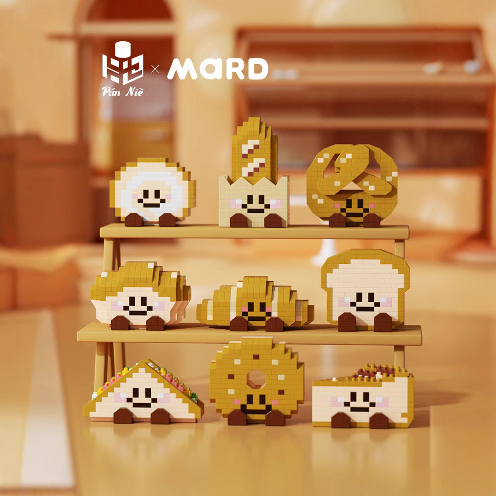 Set de Bloques de Construcción Creativos con Diseños de Panadería