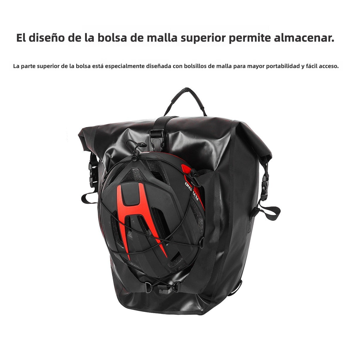 Alforja desmontable y portátil para ciclismo