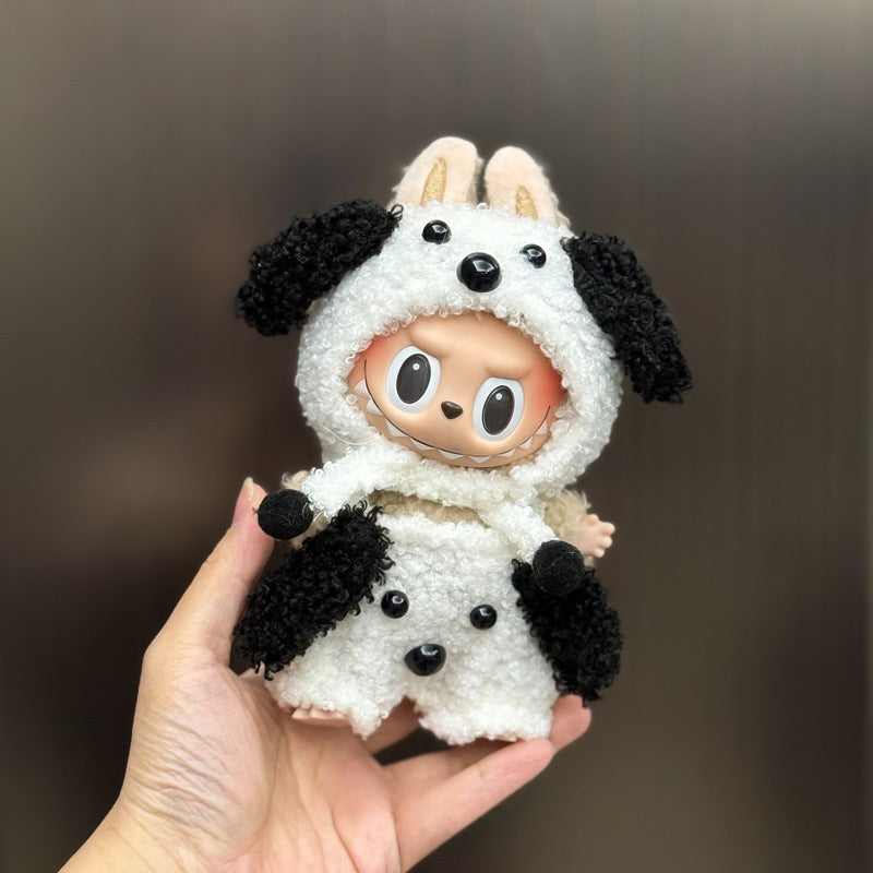 Disfraz Tierno para Muñeca Labubu 17 cm – Accesorios para Personalizar (Muñeca No Incluida)