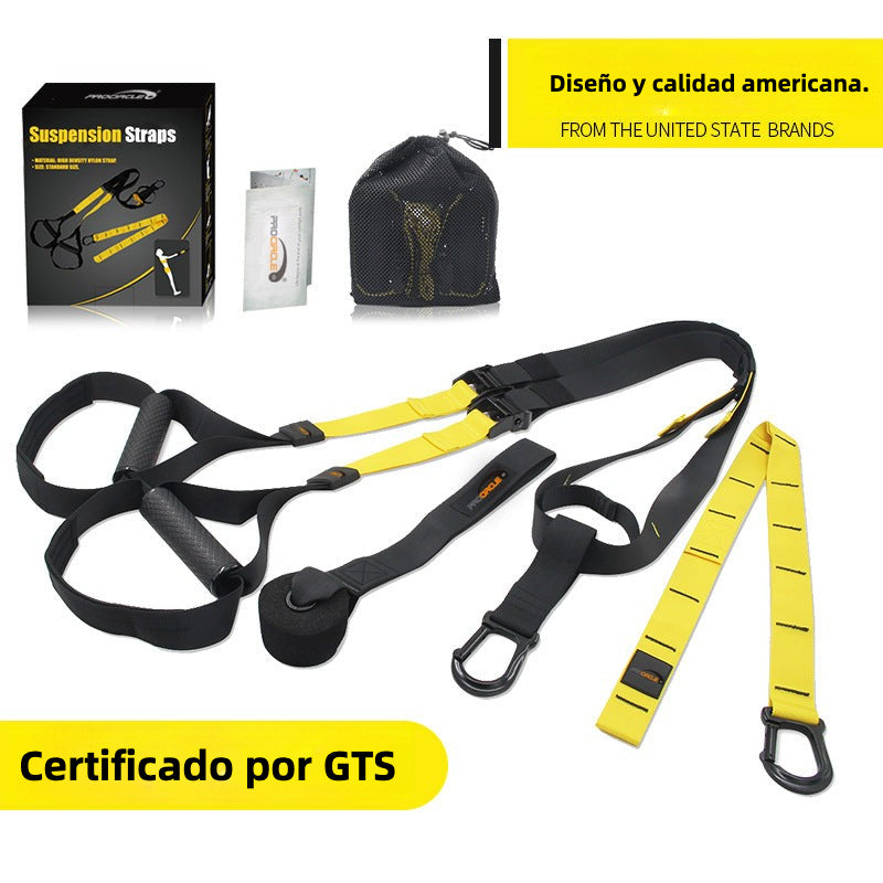 PC-TRX Suspension Belt with Resistance Rope for Gym: Strength & Resistance Training