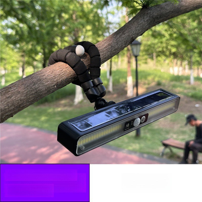 Lámpara Solar para Exteriores con Brazos Flexibles Tipo Pulpo