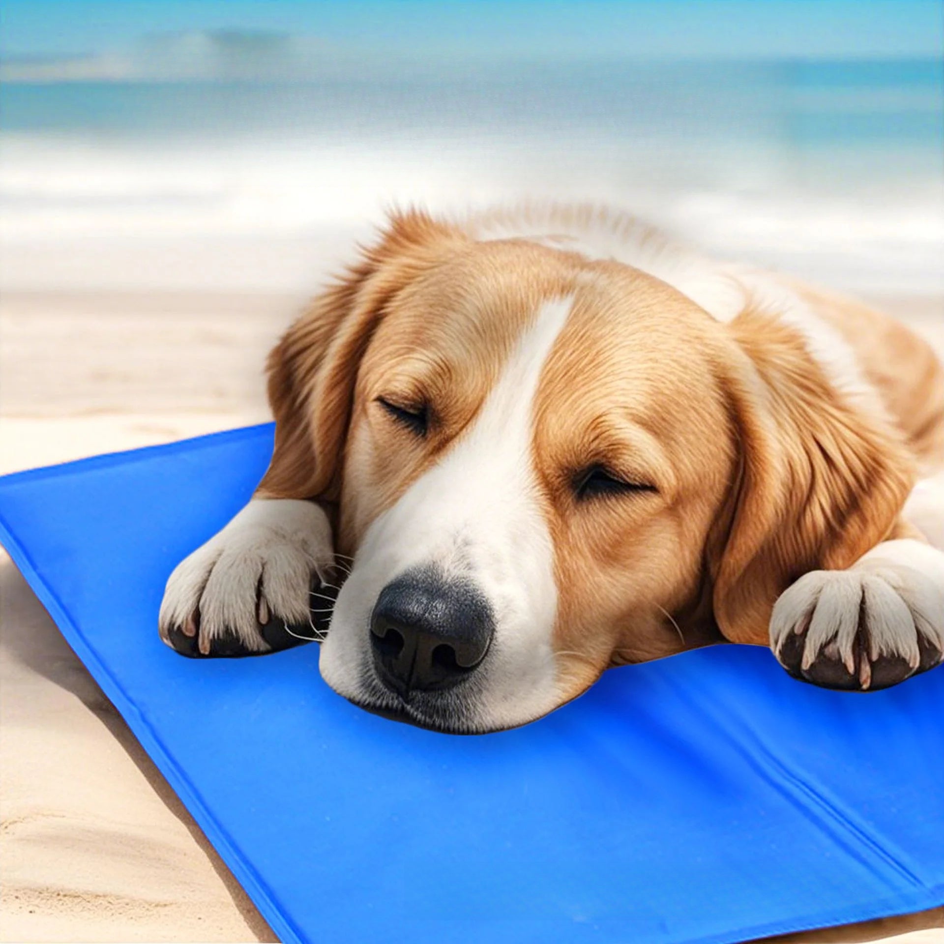 Alfombra Refrescante para Mascotas – Cama Fría con Gel para Perros y Gatos en Verano