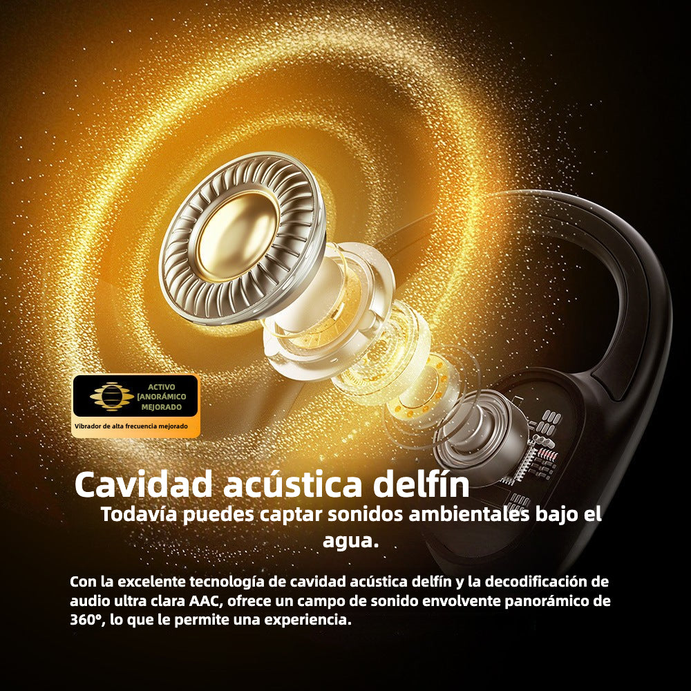 S7 Bone Conduction Waterproof Sports Earphones with Long Battery Life