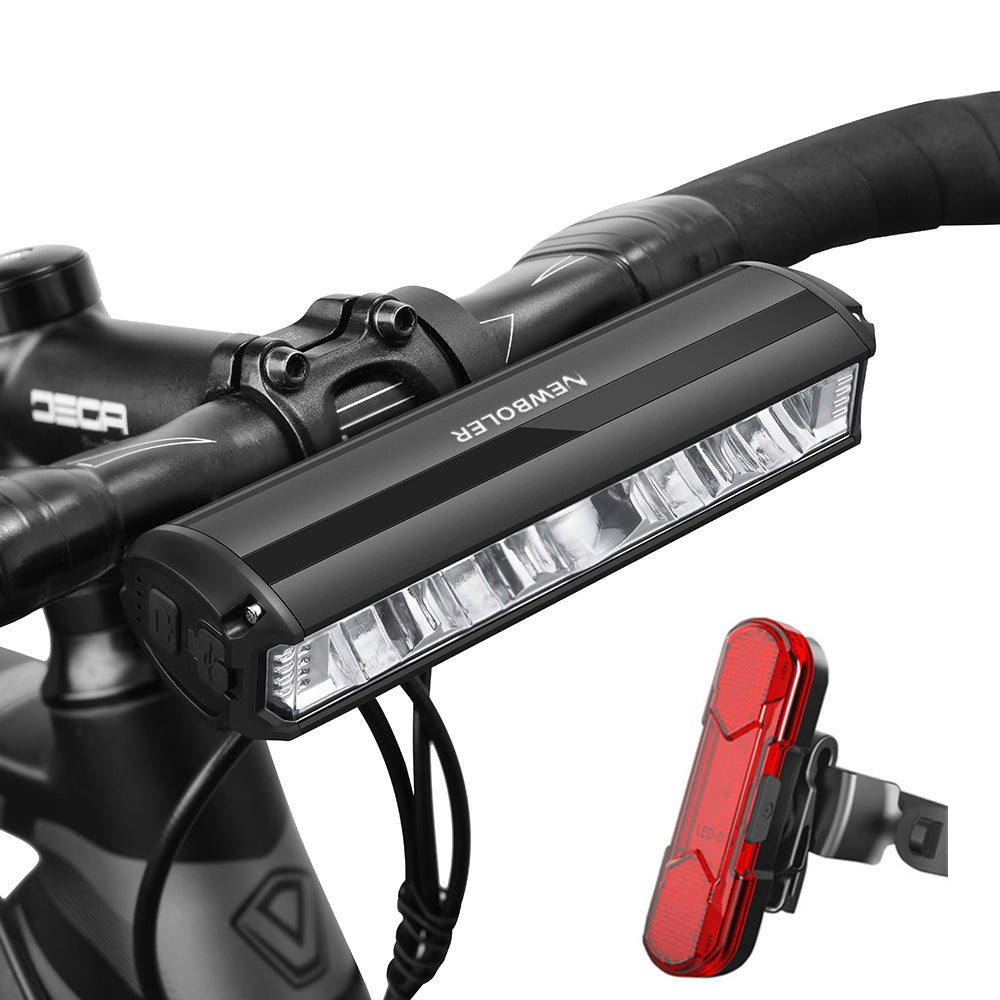 Luz de Bicicleta Nocturna con Faro Frontal y Batería de 8000-10000mAh