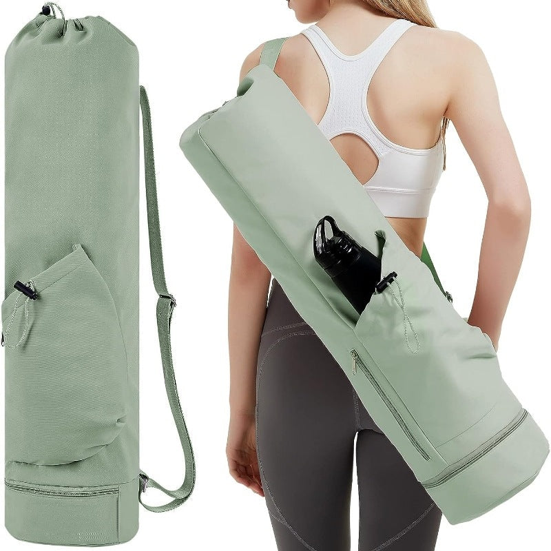 Mochila de yoga y fitness con compartimento para esterilla