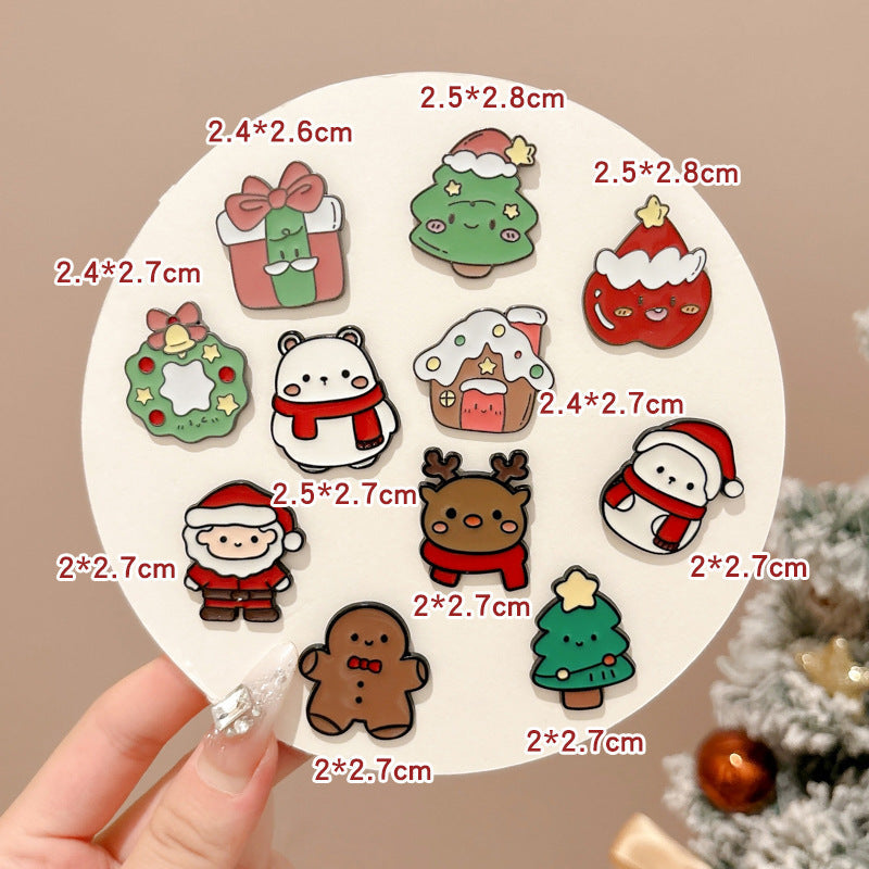 Set de Broches de Navidad para regalar