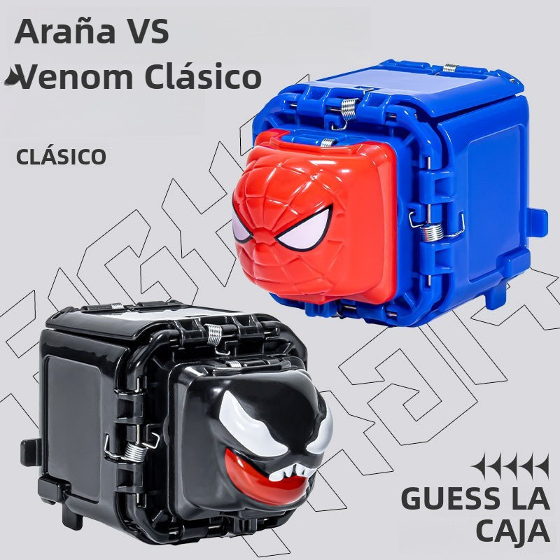 Juguete de Spider-Man para Piedra, Papel o Tijera: Huevo Creativo y Divertido, Popular en Redes Sociales