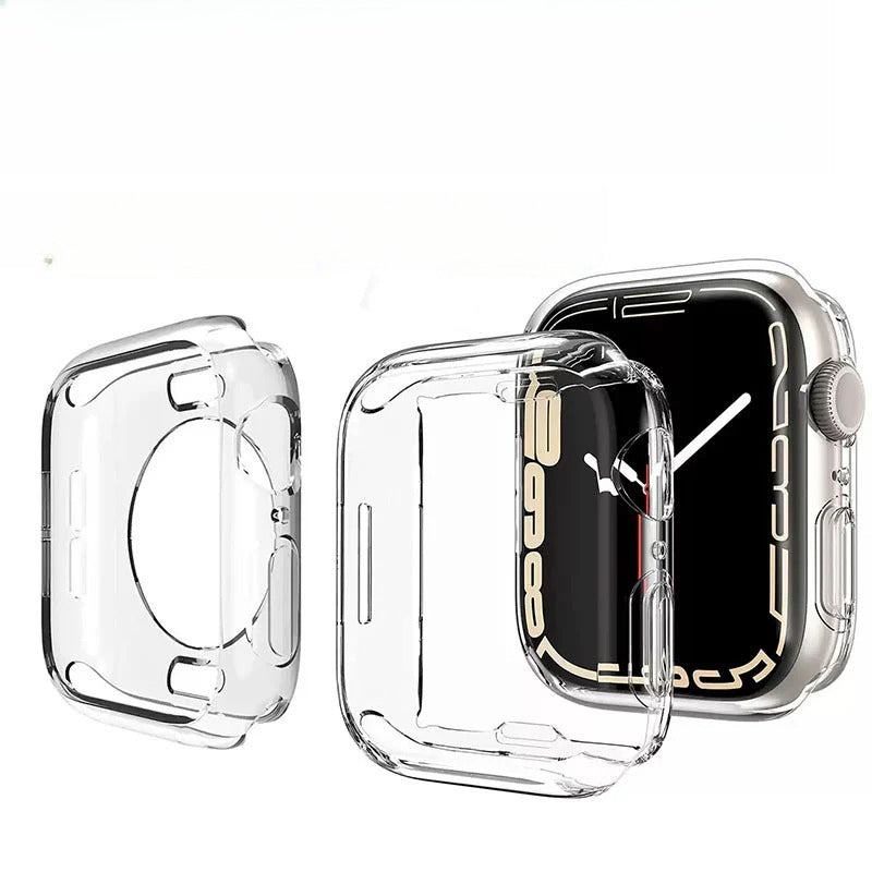 Funda transparente de TPU para Apple Watch Series 10 9 8