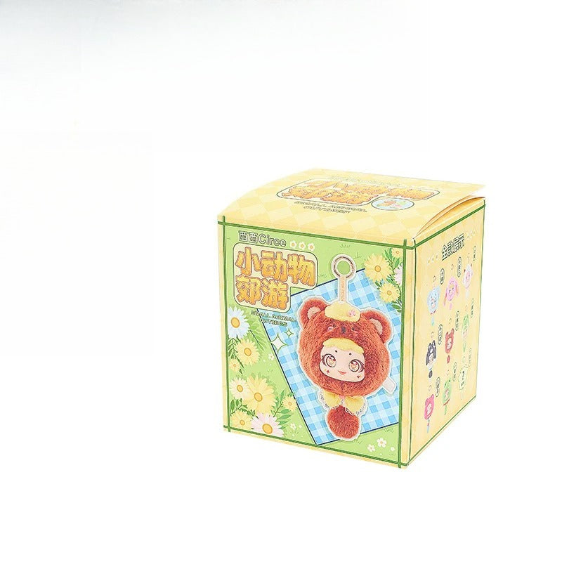 Circe Plush Animal Toy Set: Keychains, Accessories, and Star Pendants