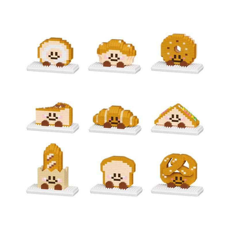 Bloques de construcción con diseño de panadería