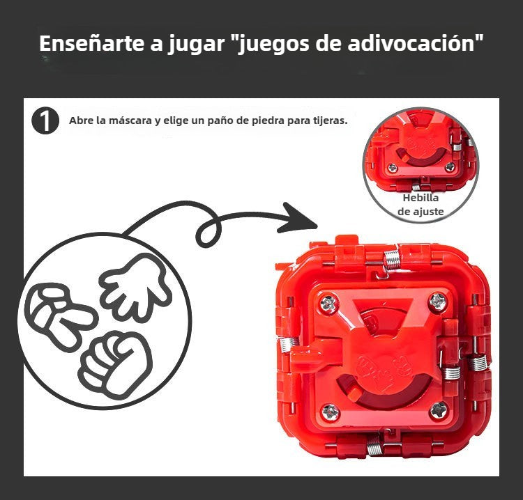 Juguete de Spider-Man para Piedra, Papel o Tijera: Huevo Creativo y Divertido, Popular en Redes Sociales