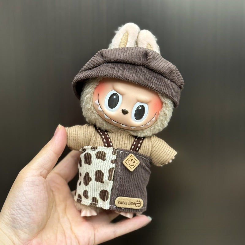 Ropa de Invierno para Muñecas Labubu de 17cm – Sets Calientitos y Adorables (Muñeca no incluida)
