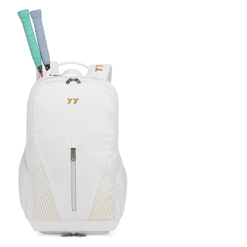 Mochila de Bádminton Unisex – Bolsa de Hombro para 3 Raquetas con Compartimentos Funcionales