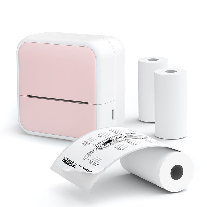 Portable Bluetooth Label Printer: Barcode, Sticky Labels, Commercial & Home Use