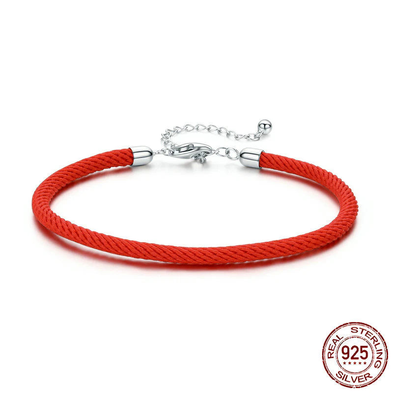 Pulsera Trenzada DIY Ajustable: Cordón de la Suerte Personalizable, Brazalete Tejido Versátil Estilo Casual