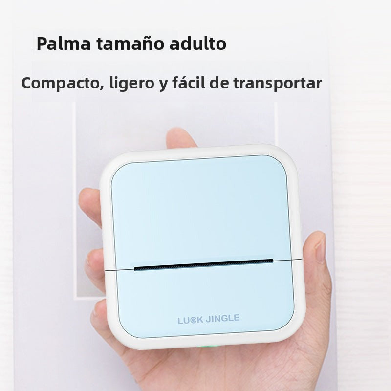 Portable Bluetooth Label Printer: Barcode, Sticky Labels, Commercial & Home Use