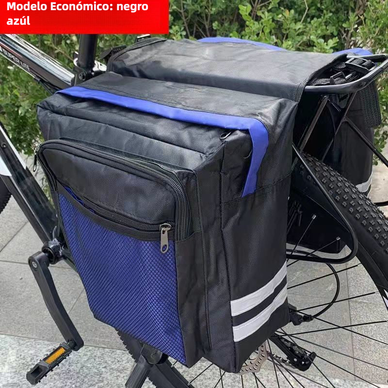 Alforja Trasera para Bicicleta – Portaequipajes Resistente en Varios Diseños