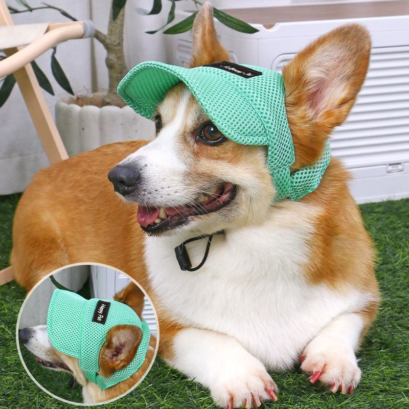 Sombrero para perro pequeño con visera y ajuste cómodo