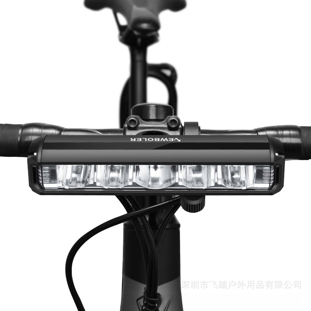 Luz de Bicicleta Nocturna con Faro Frontal y Batería de 8000-10000mAh