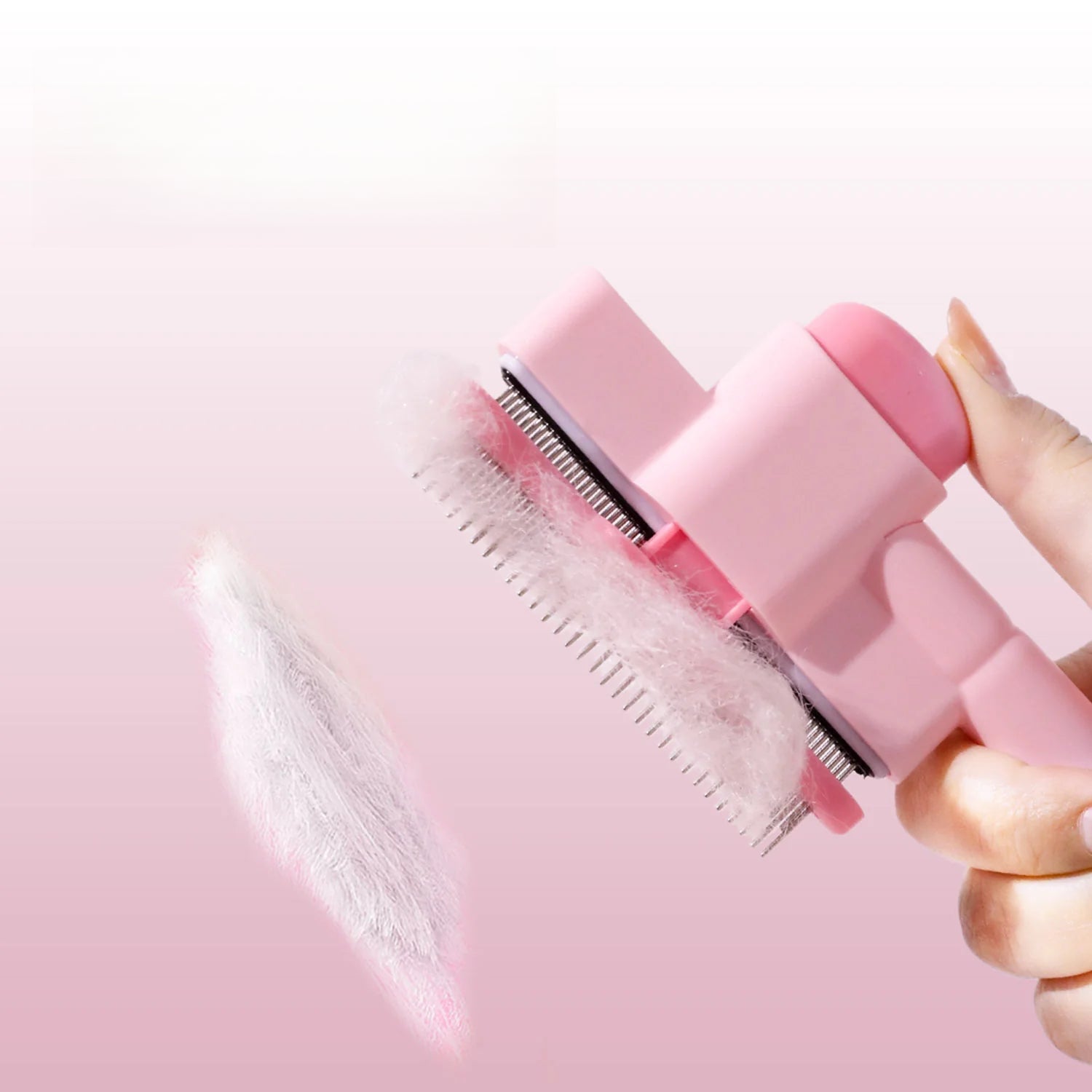 Cepillo para Gatos y Perros: quita pelo y pulgas. Peine de limpieza para mascotas