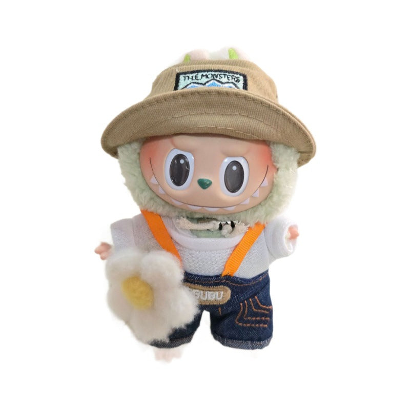 Ropa Estilo Bohemio para Muñeca Labubu 17 cm – Accesorios de Moda (Muñeca No Incluida)