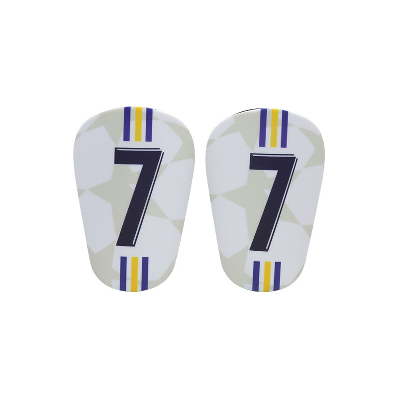 High-Temperature Football Socks with Light Shin Guards for Adults and Kids: Star Number and Foot Protection