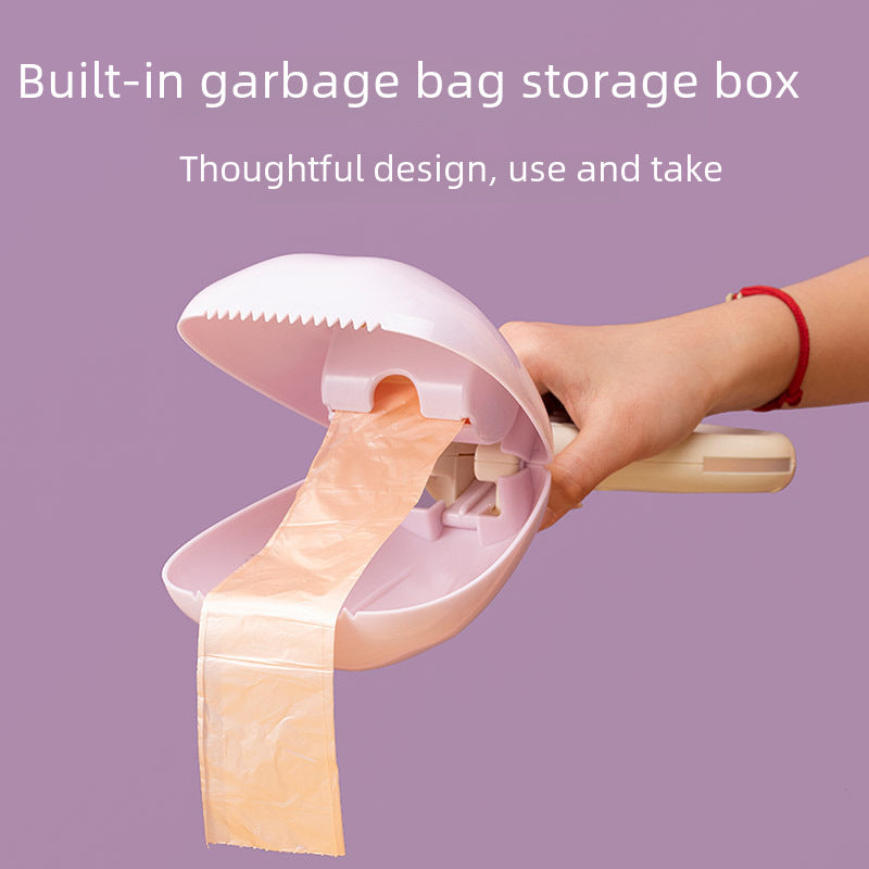 Recogedor Portátil de Excrementos para Perros con Dispensador de Bolsas