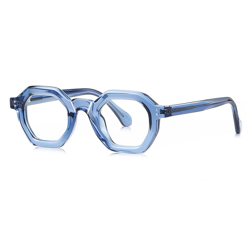 Gafas Hexagonales Retro Unisex con Protección Luz Azul
