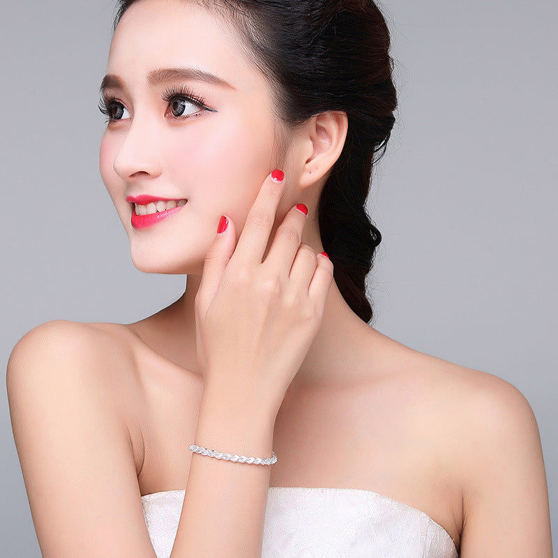 Pulsera Ajustable de Cadena Metálica – Diseño Minimalista para Ocasiones Especiales