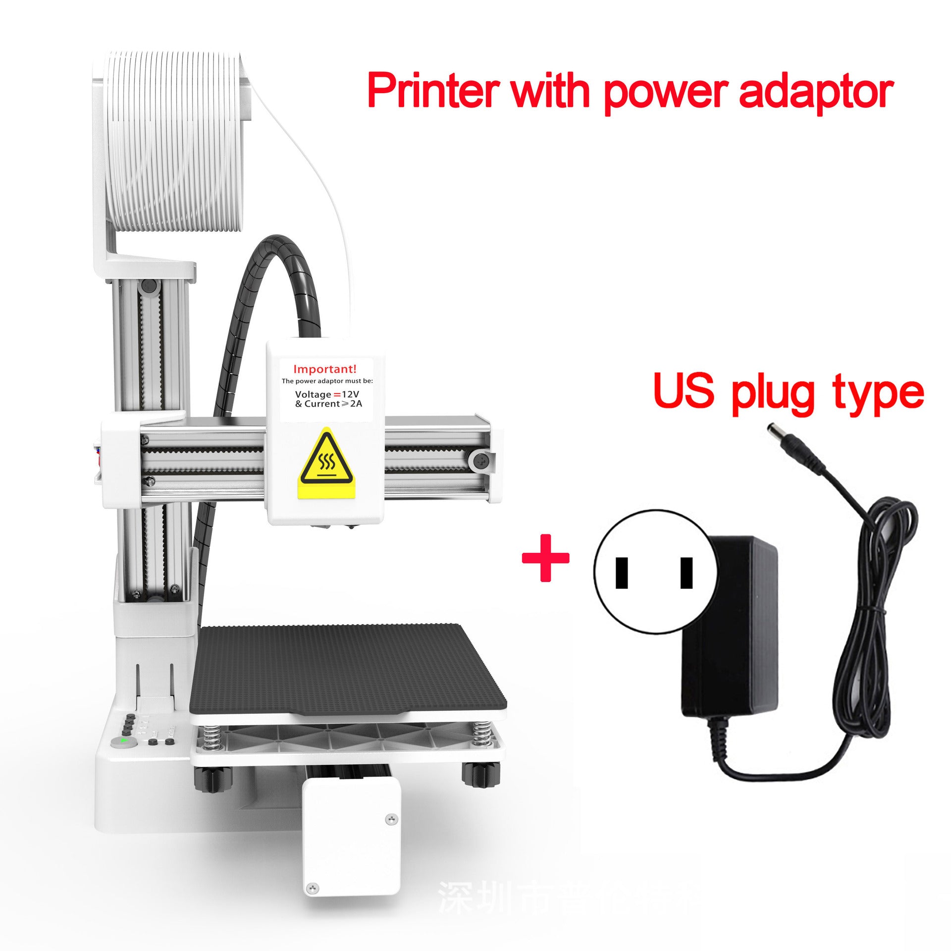Impresora 3D Portátil – Ideal para Principiantes, Compatible con Filamento PLA y TPU. EasyThreed K10
