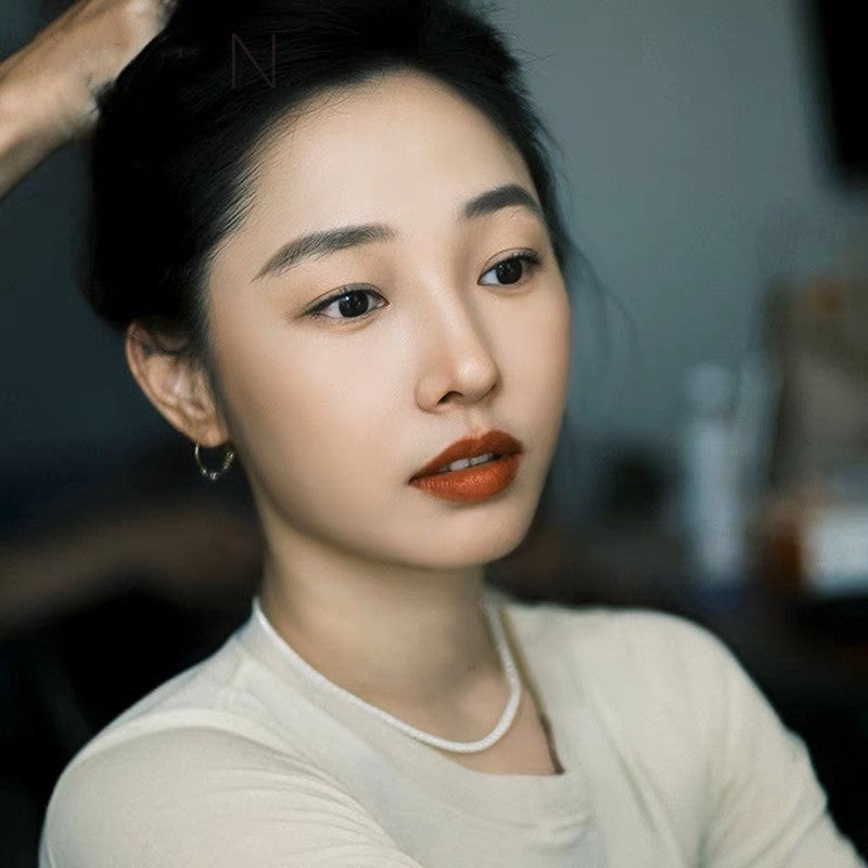 Candongas medianas en plata S925: estilo retro y con piedritas de colores