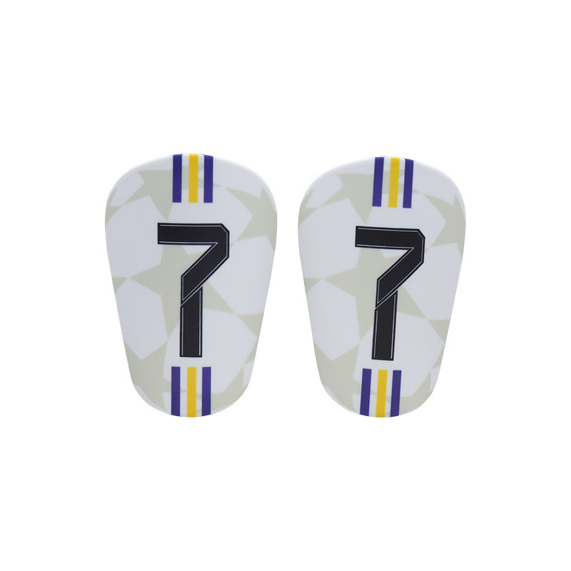 High-Temperature Football Socks with Light Shin Guards for Adults and Kids: Star Number and Foot Protection