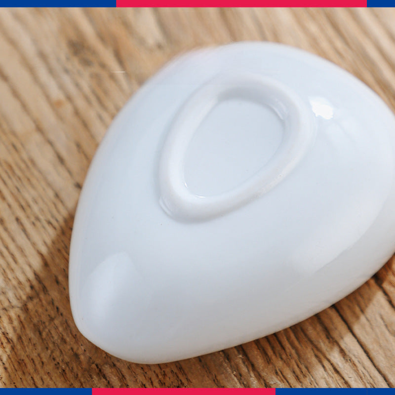 Balanza de café Bincoo: Plato de cerámica para medir café, tazón y cuchara de precisión