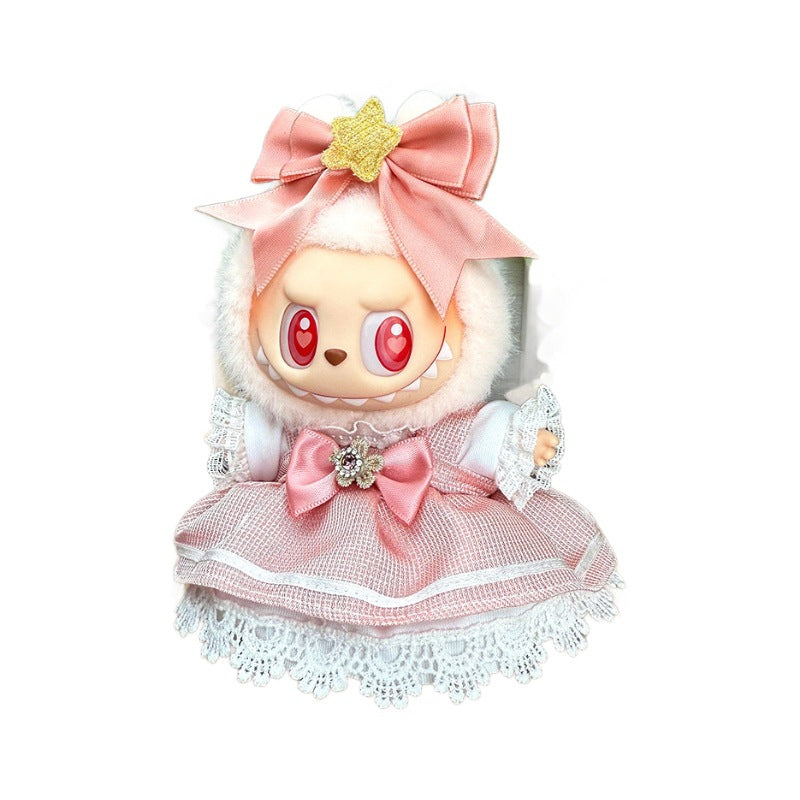 Playeras Streetwear para Muñecos Labubu – Ropa Urbana para Muñecas de 17cm (Muñeca no incluida)