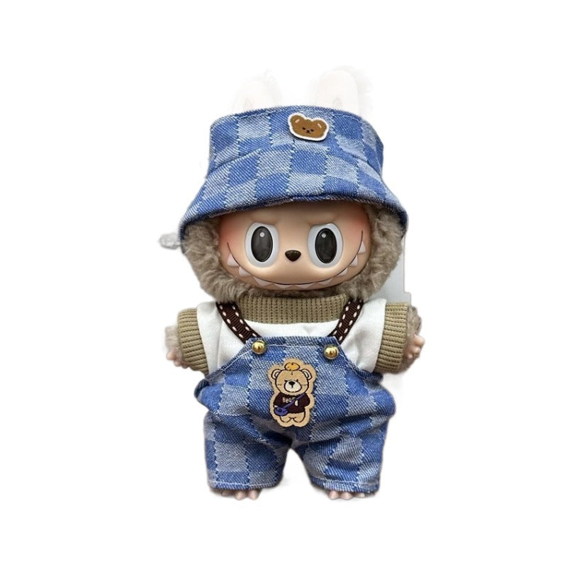 Ropa para Muñecas Labubu de 17cm – Modelos de Pie y Sentado (Muñeca no incluida)