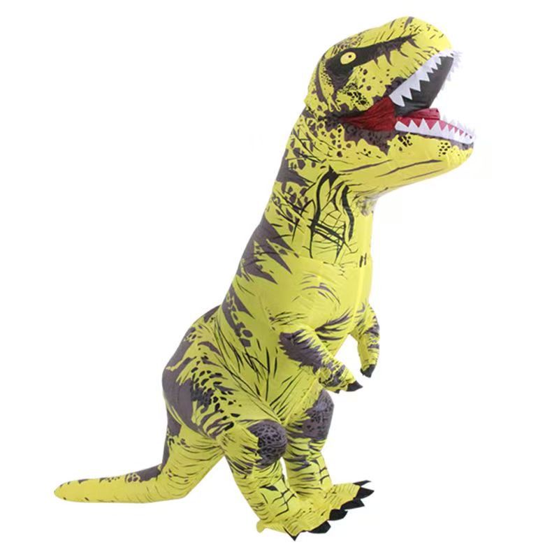 Inflatable T-Rex Dinosaur Costume for Halloween and Cosplay