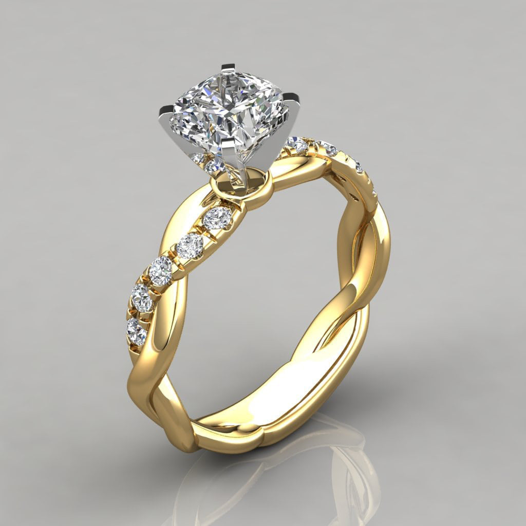 Anillo de Compromiso para Mujer en Plata 925 con Zirconia Cúbica – Disponible en Oro Rosa, Dorado y Plata