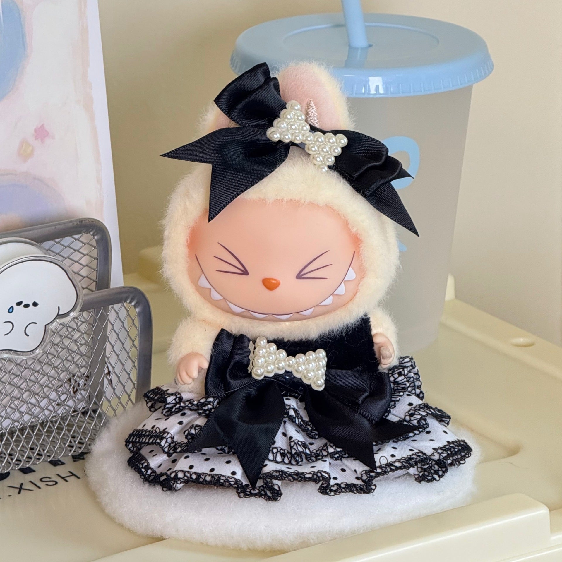 Ropa para Muñecas Labubu de 17cm – Modelos de Pie y Sentado (Muñeca no incluida)