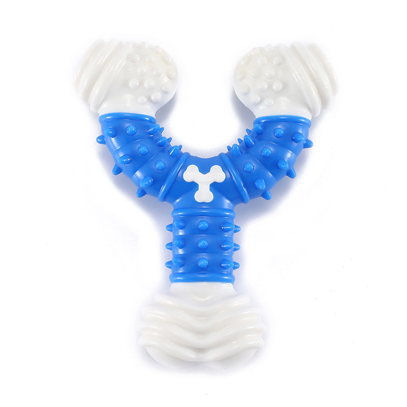Hueso de Nylon para Perros: Juguete Masticable Resistente, Limpieza Dental y Ejercicio Mandibular