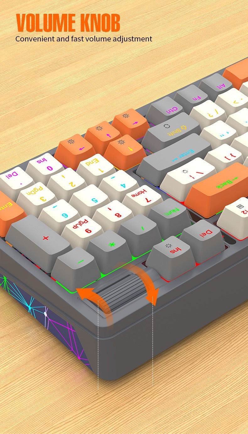 Teclado Mecánico Inalámbrico K95: 2.4G, Bluetooth, Tres Modos, Hot-Swap, Estructura Gasket para Juegos