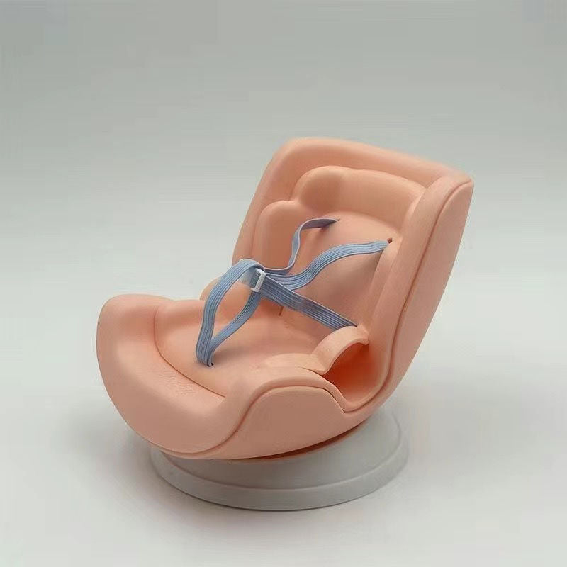 Asiento de auto para muñeca Labubu – Decorativo para Rejilla de Ventilación