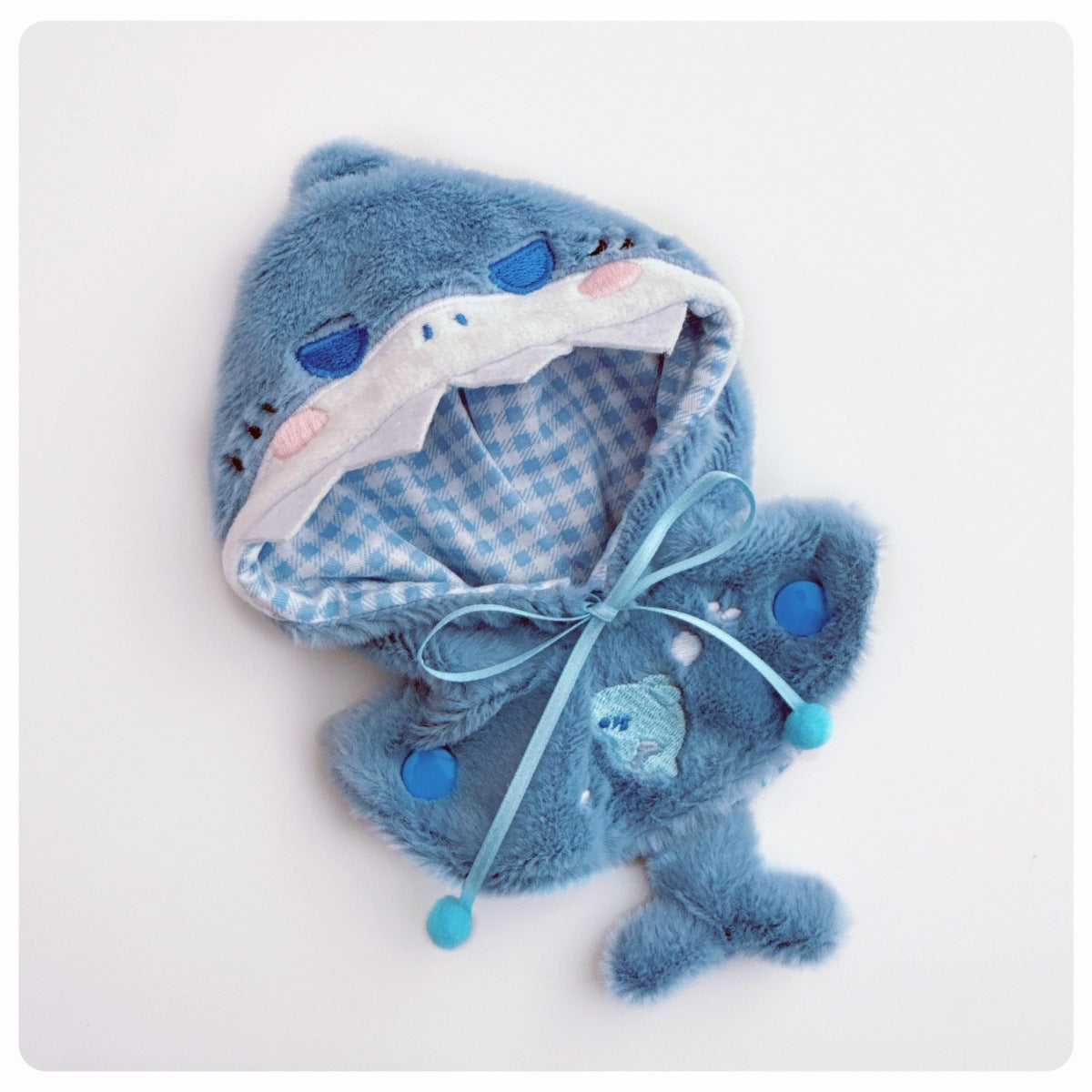 Adorable outfit con gorro de animales para Labubu (Muñeca no incluida)