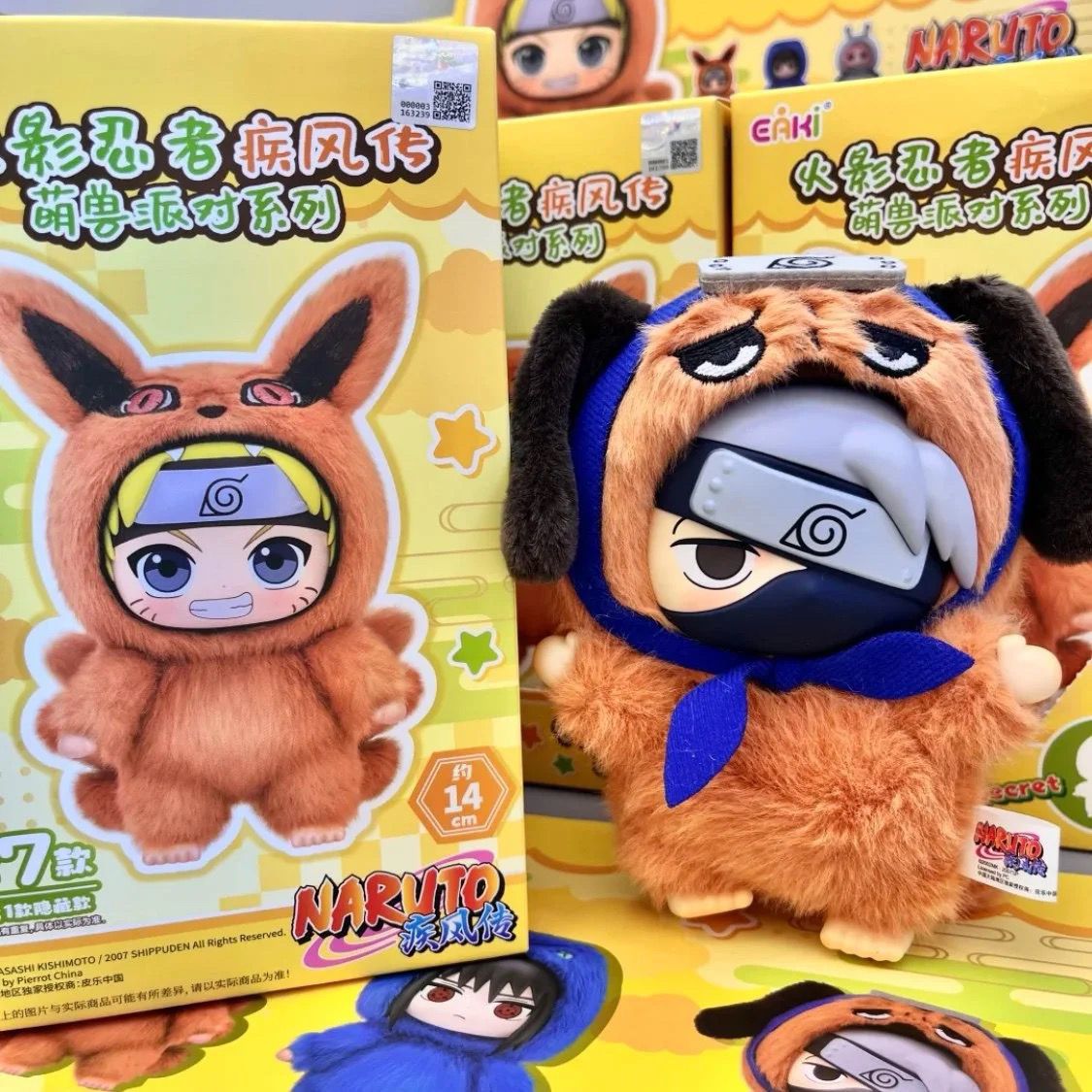 TOPTOY Naruto Shippuden Adorable Plush Toy Series Blind Box Collection