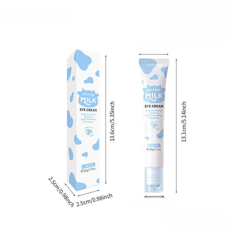 LAIKOU Crema de Ojos con Leche: Hidratación y Luminosidad para el Contorno de Ojos - 20g